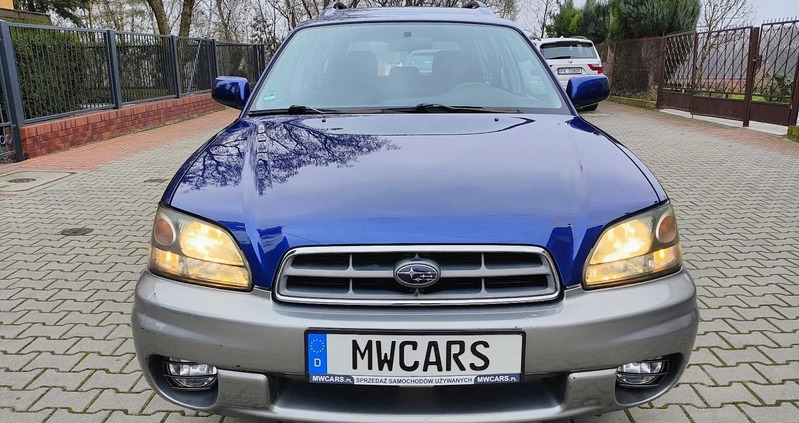 Subaru Outback cena 15900 przebieg: 184056, rok produkcji 2002 z Kalisz małe 172